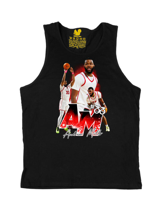 Andrew Mills Initials Tank Top