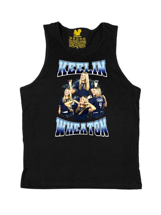 Keelin Wheaton Collage Tank Top