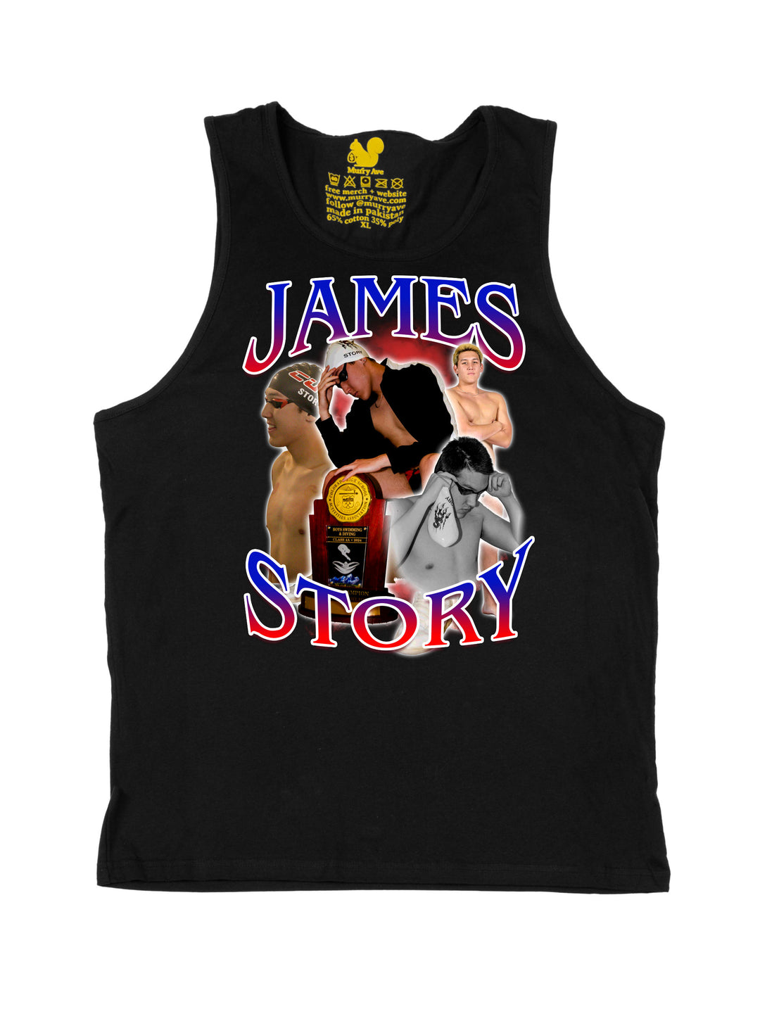 James Story Collage Tank Top