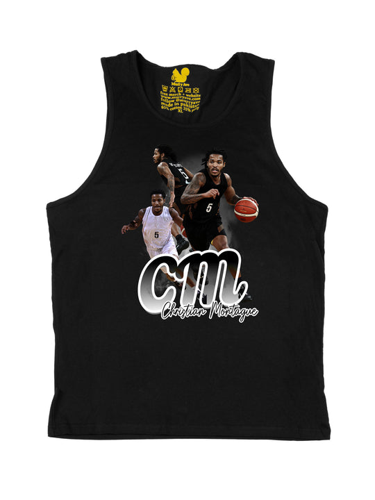 Christian Montague Initials Tank Top