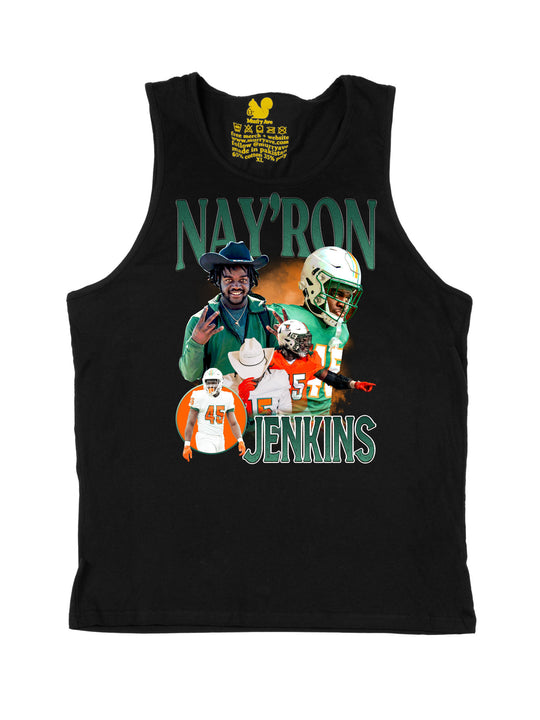 Nayron Jenkins Collage Tank Top
