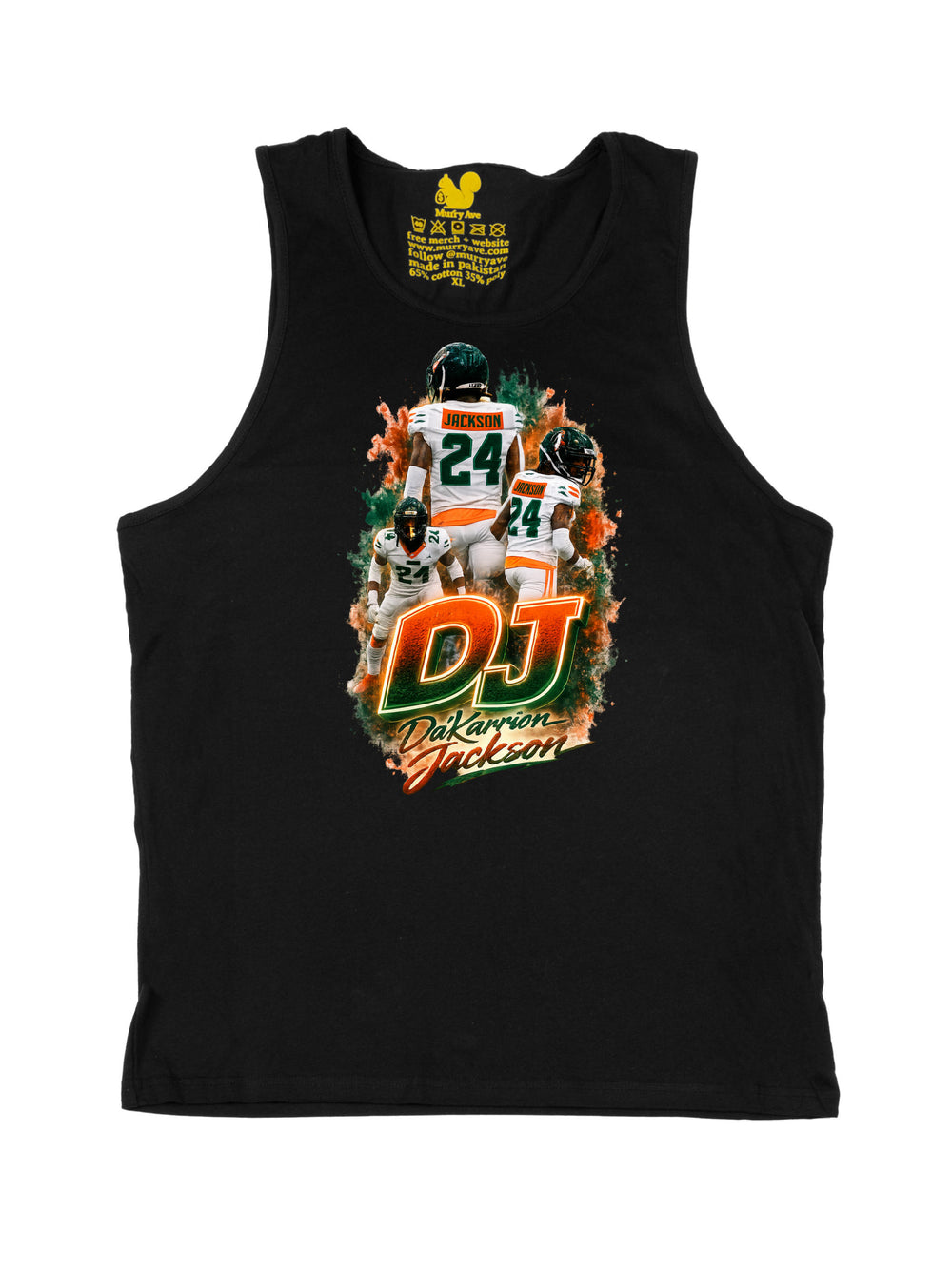 Da'Karrion Jackson Initials Tank Top