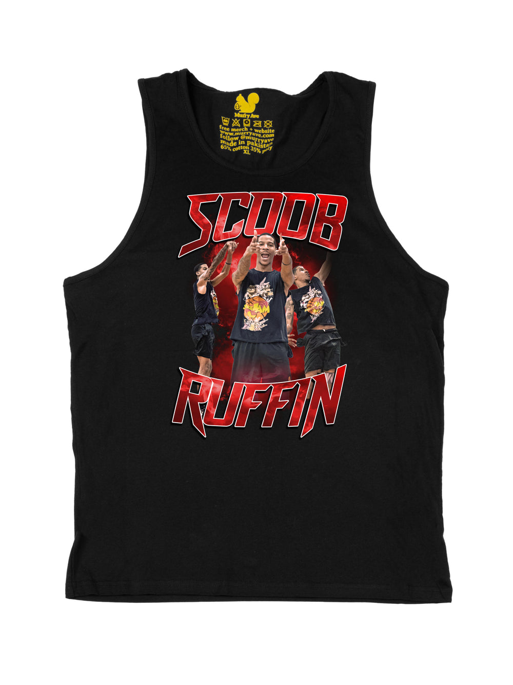 Scoob Ruffin Collage Tank Top