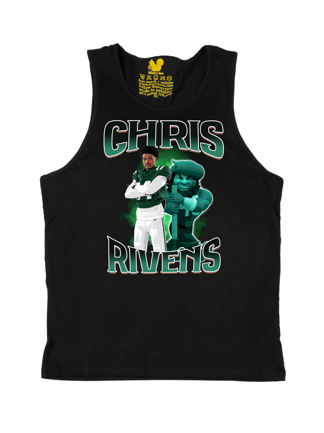 Chris Rivens Collage Tank Top