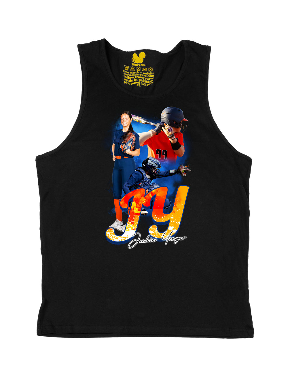 Jackie Yeager Initials Tank Top