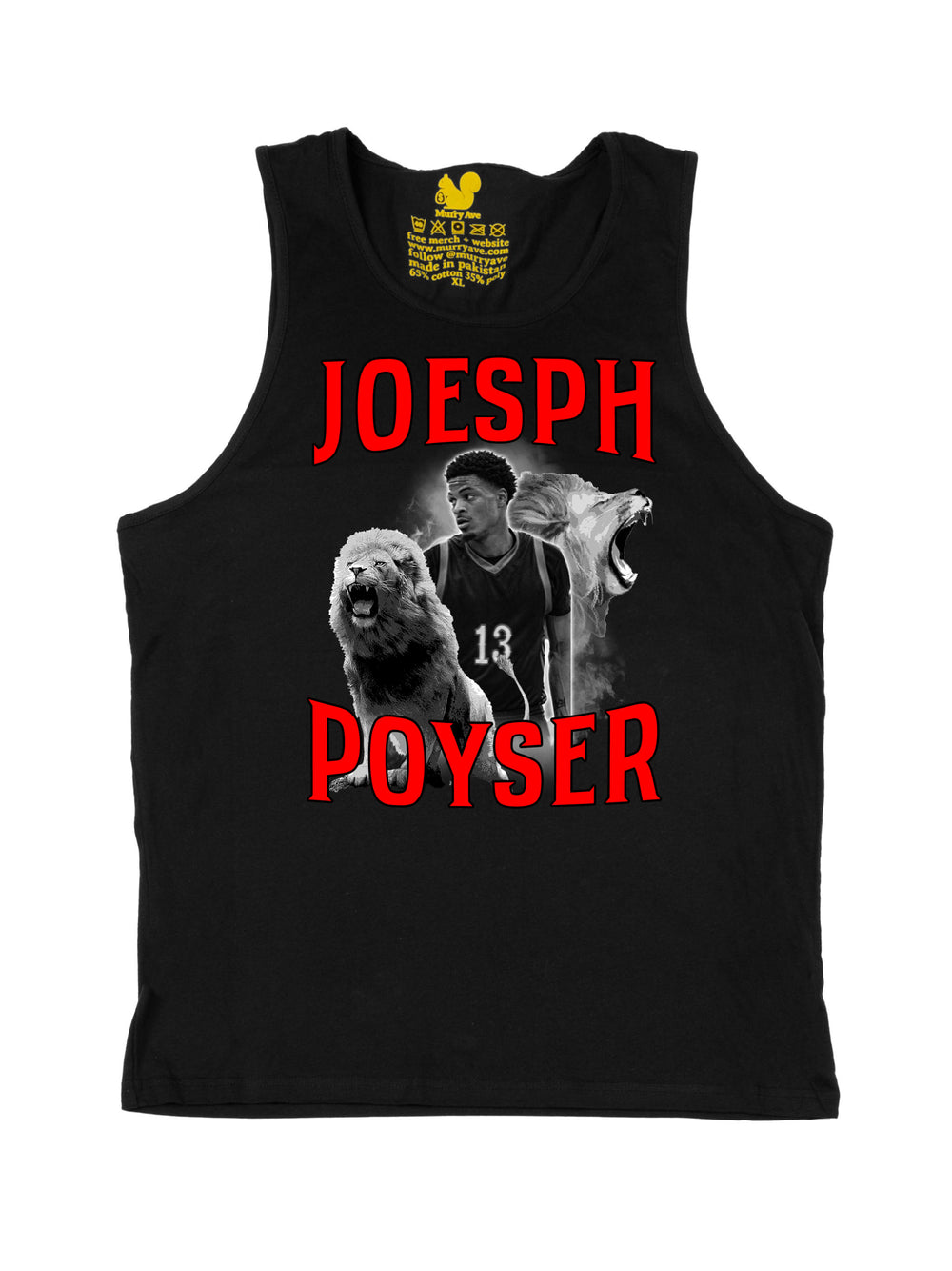 Joesph Poyser Collage Tank Top