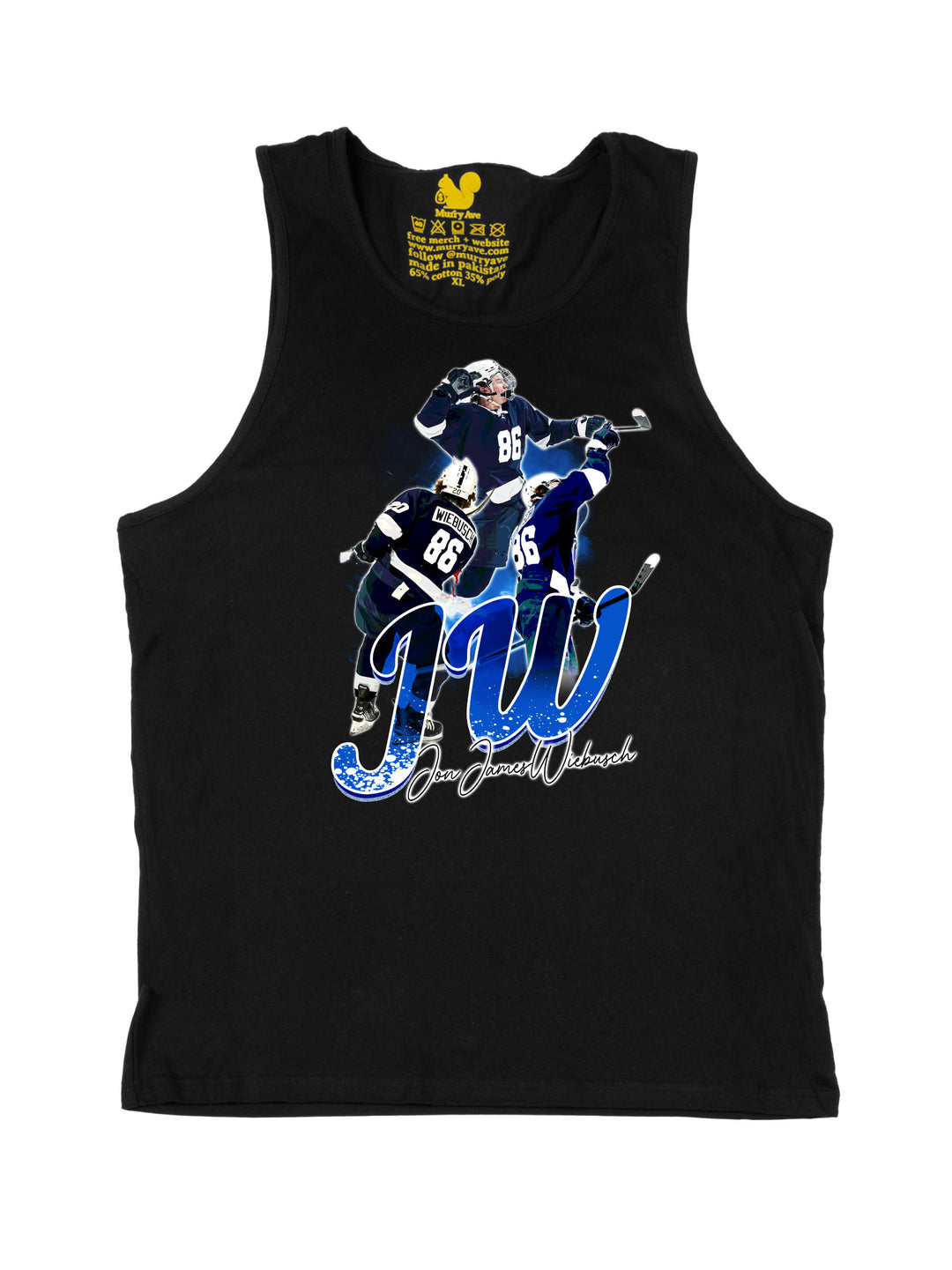 Jon James Wiebusch Initials Tank Top