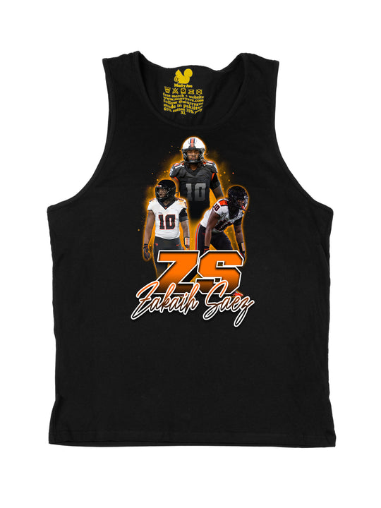Zakaih Saez Collage Tank Top