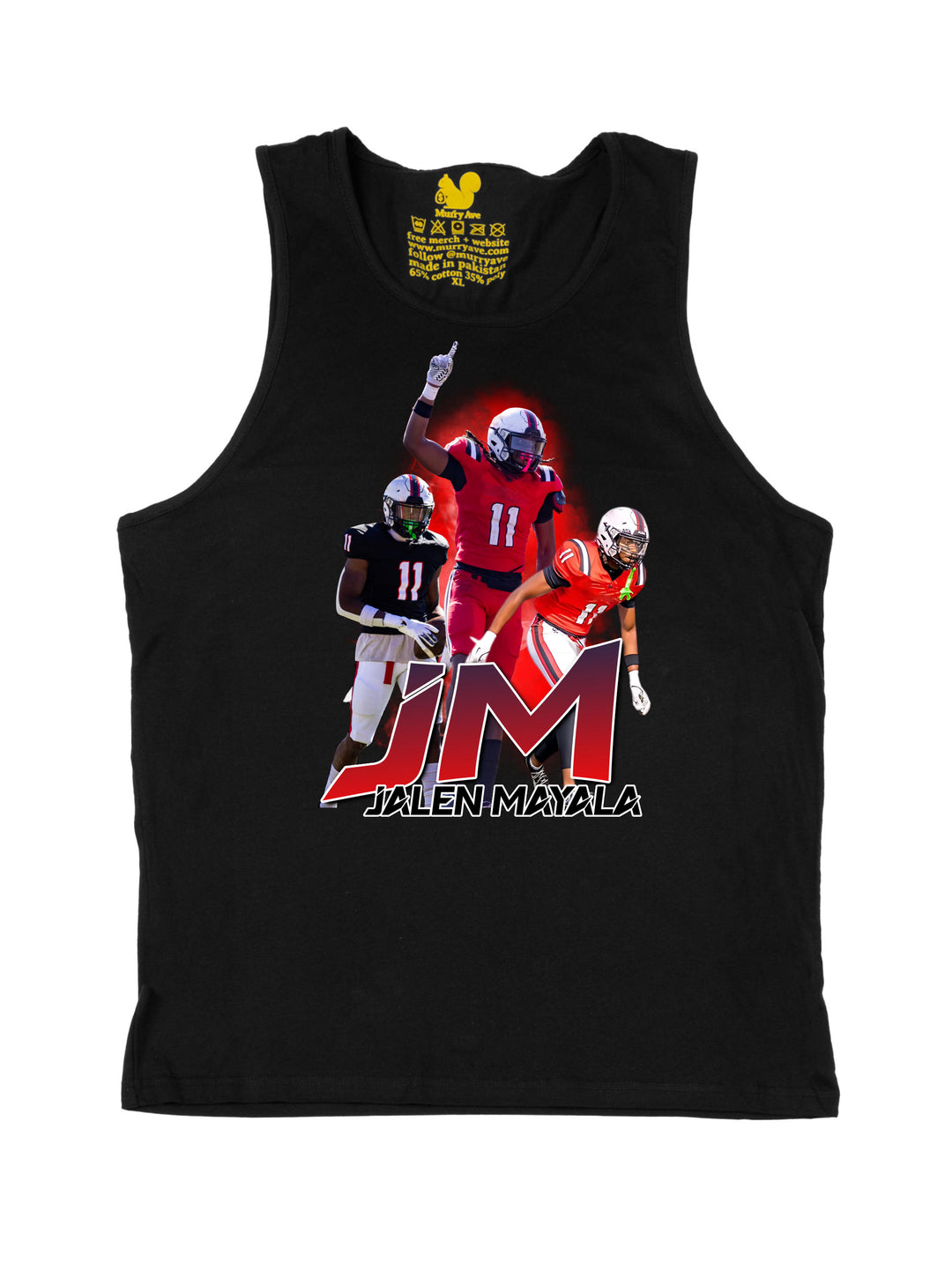 Jalen Mayala Initials Tank Top