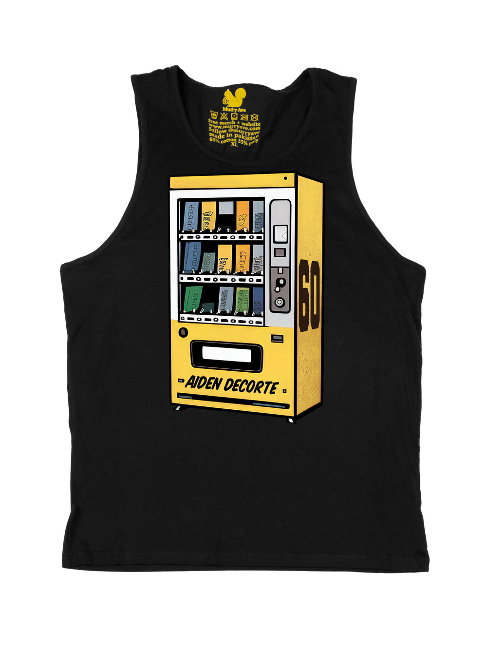Aiden DeCorte Vending Machine Tank Top
