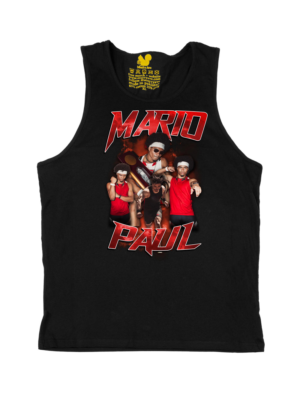 Mario Paul Collage Tank Top