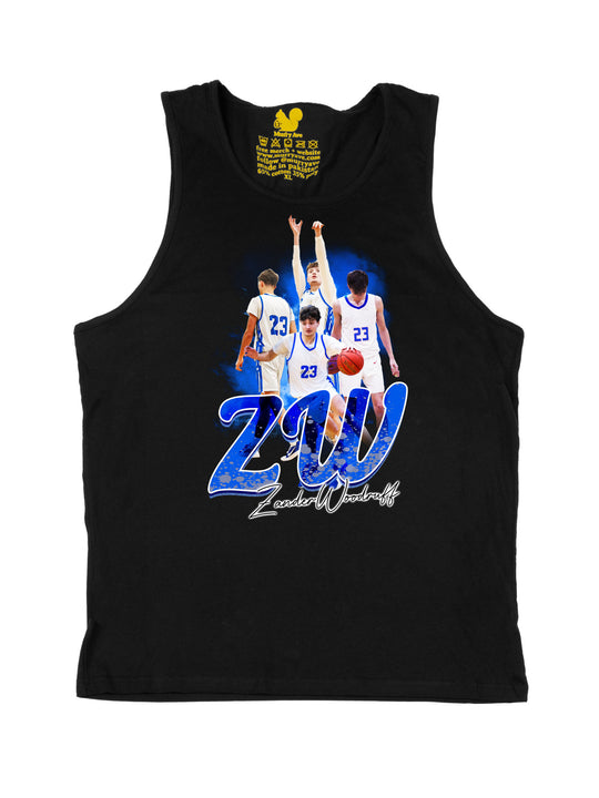 Zander Woodruff Initials Tank Top