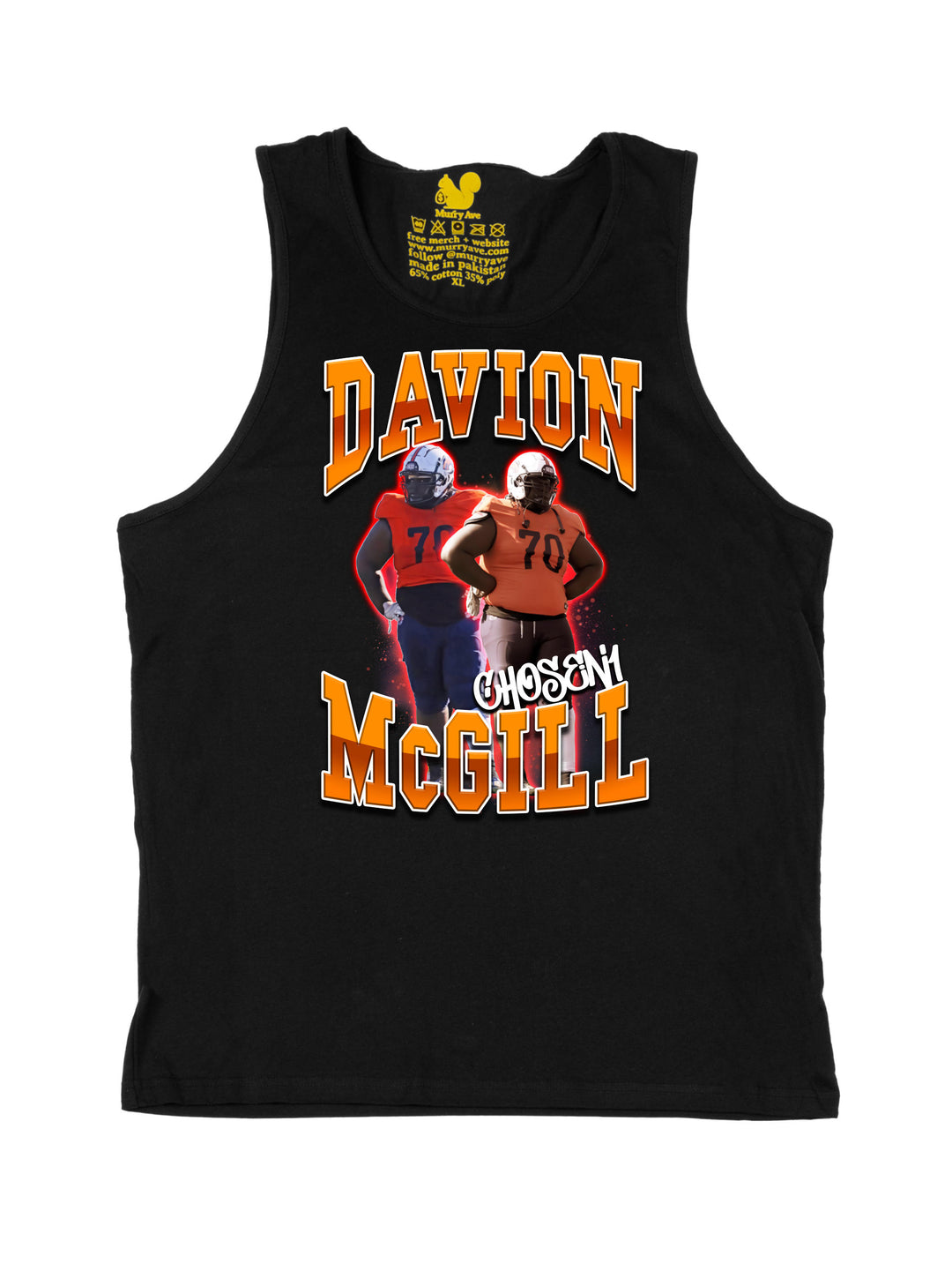 Davion McGill Collage Tank Top
