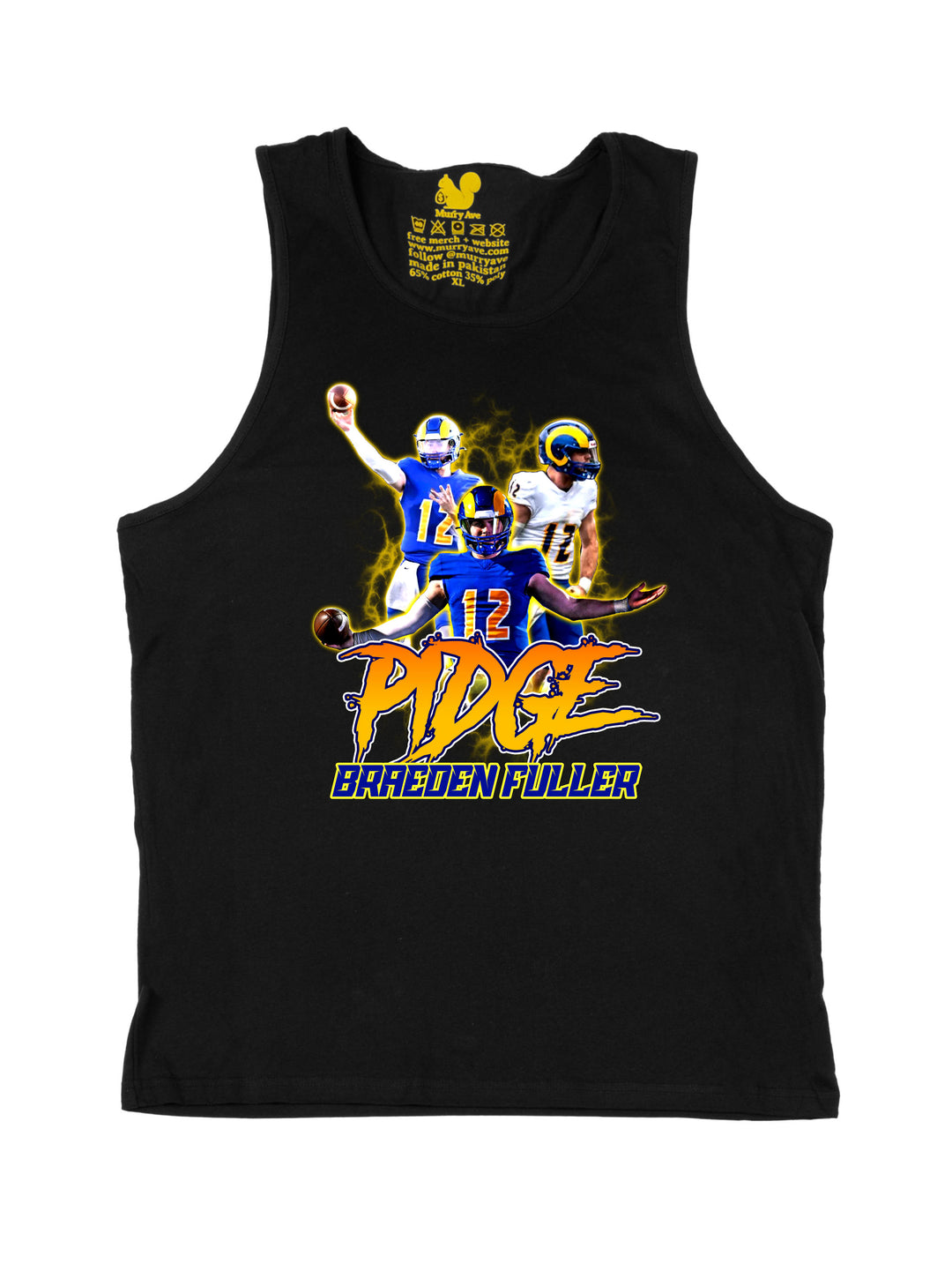 Braeden Fuller Collage Tank Top