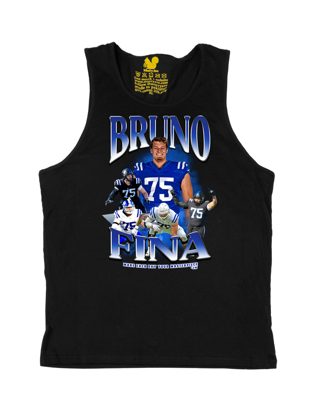 Bruno Fina Collage Tank Top