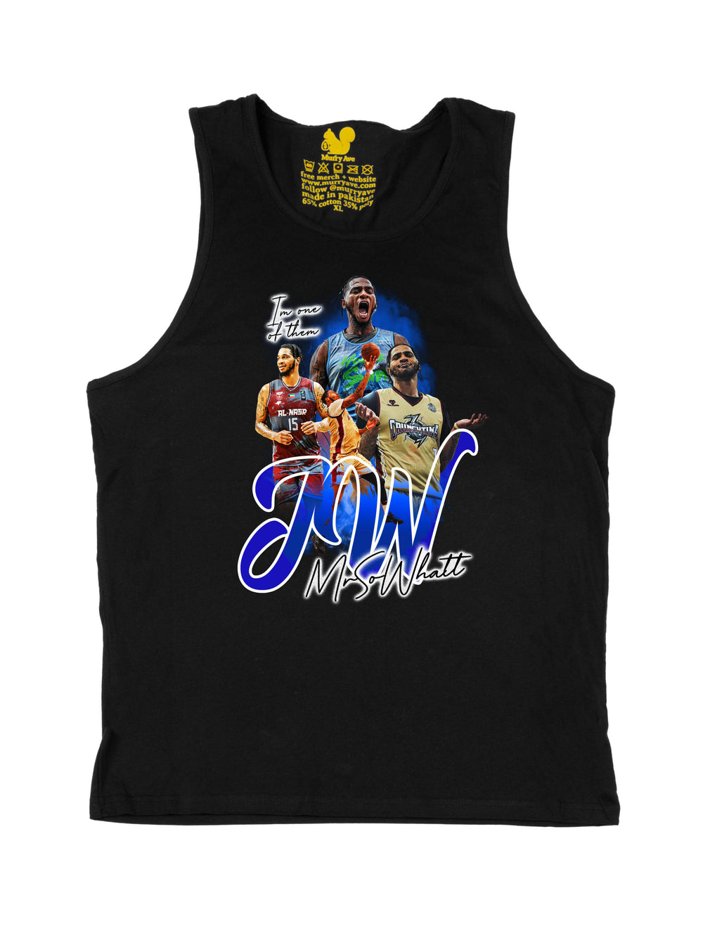 Jordan Washington Initials Tank Top