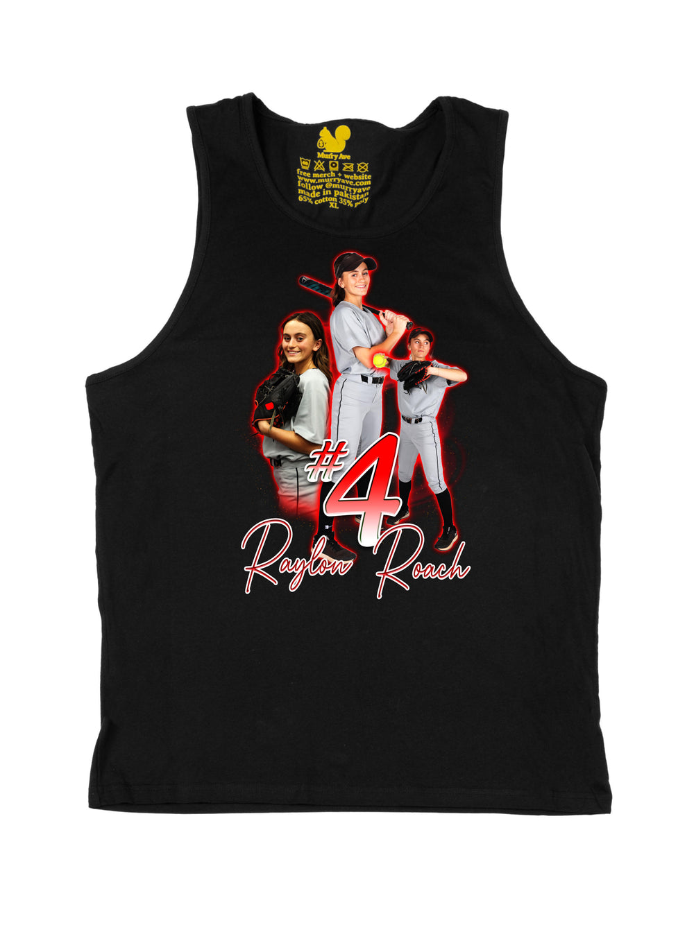 Raylon Roach Collage Tank Top