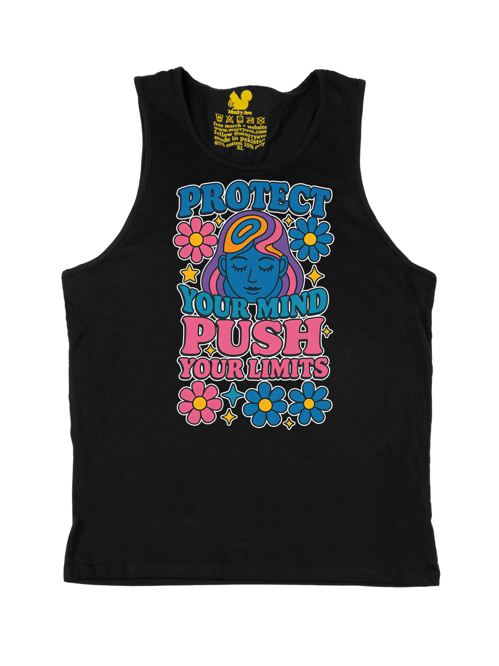 Protect Your Mind Push Your Limits Tank Top