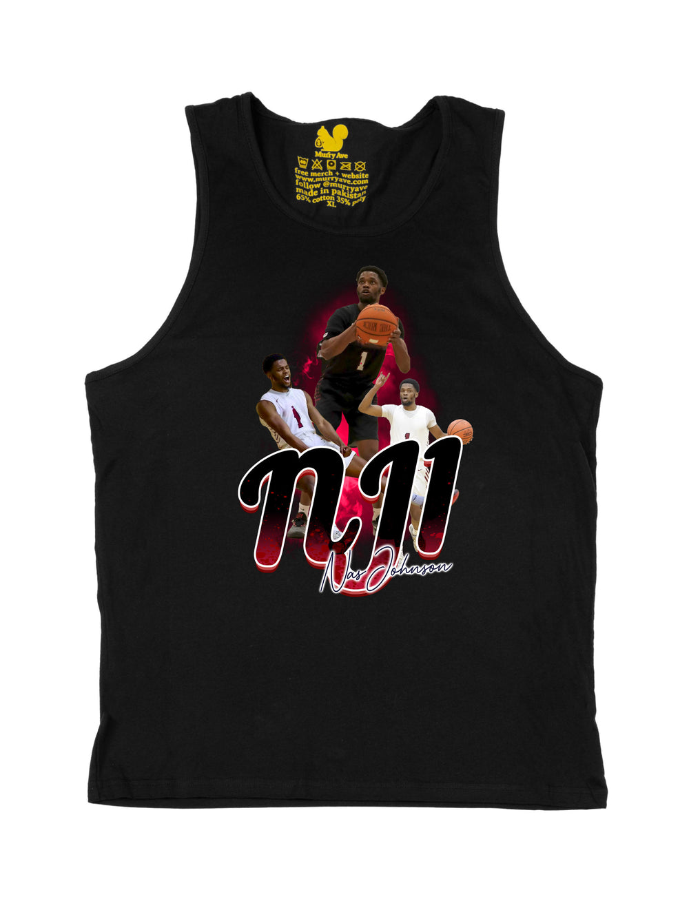 Nas Johnson Initials Tank Top