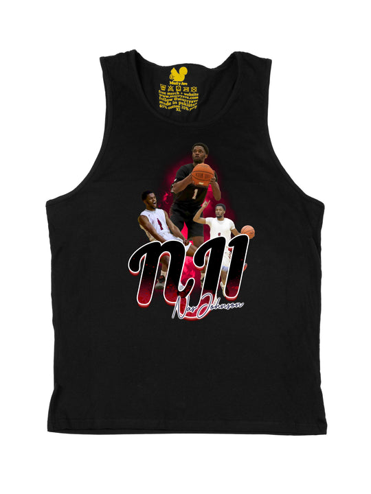 Nas Johnson Initials Tank Top