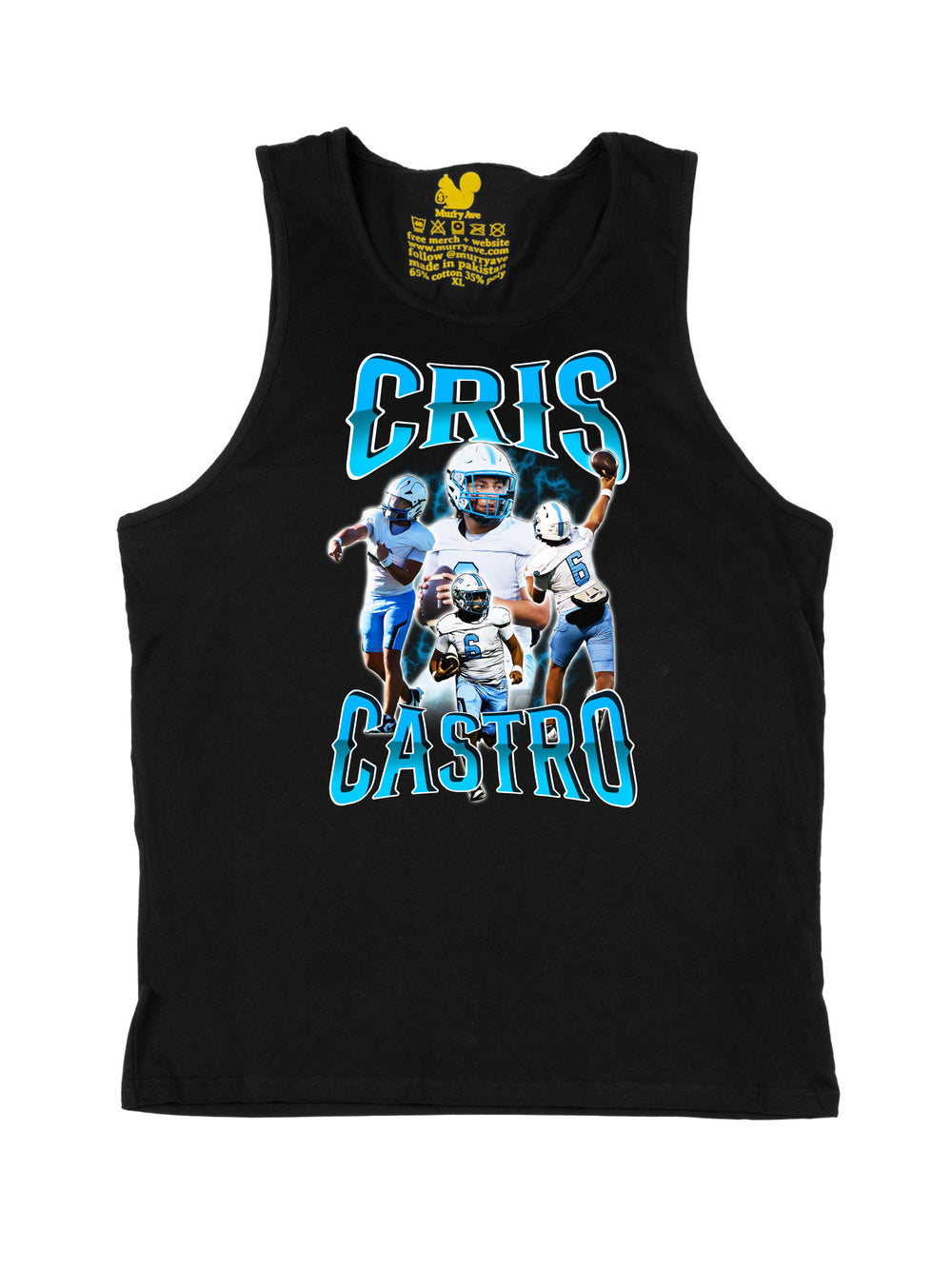 Cris Castro Collage Tank Top