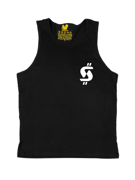 C Money Pocket White Tank Top