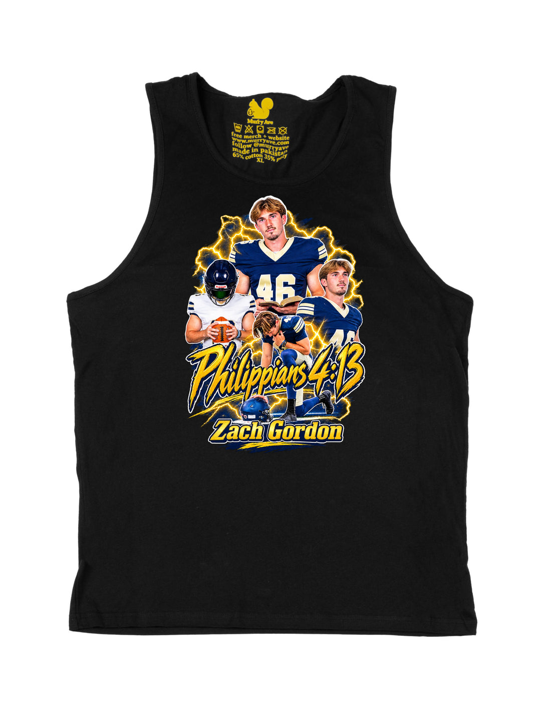 Zach Gordon Collage Tank Top