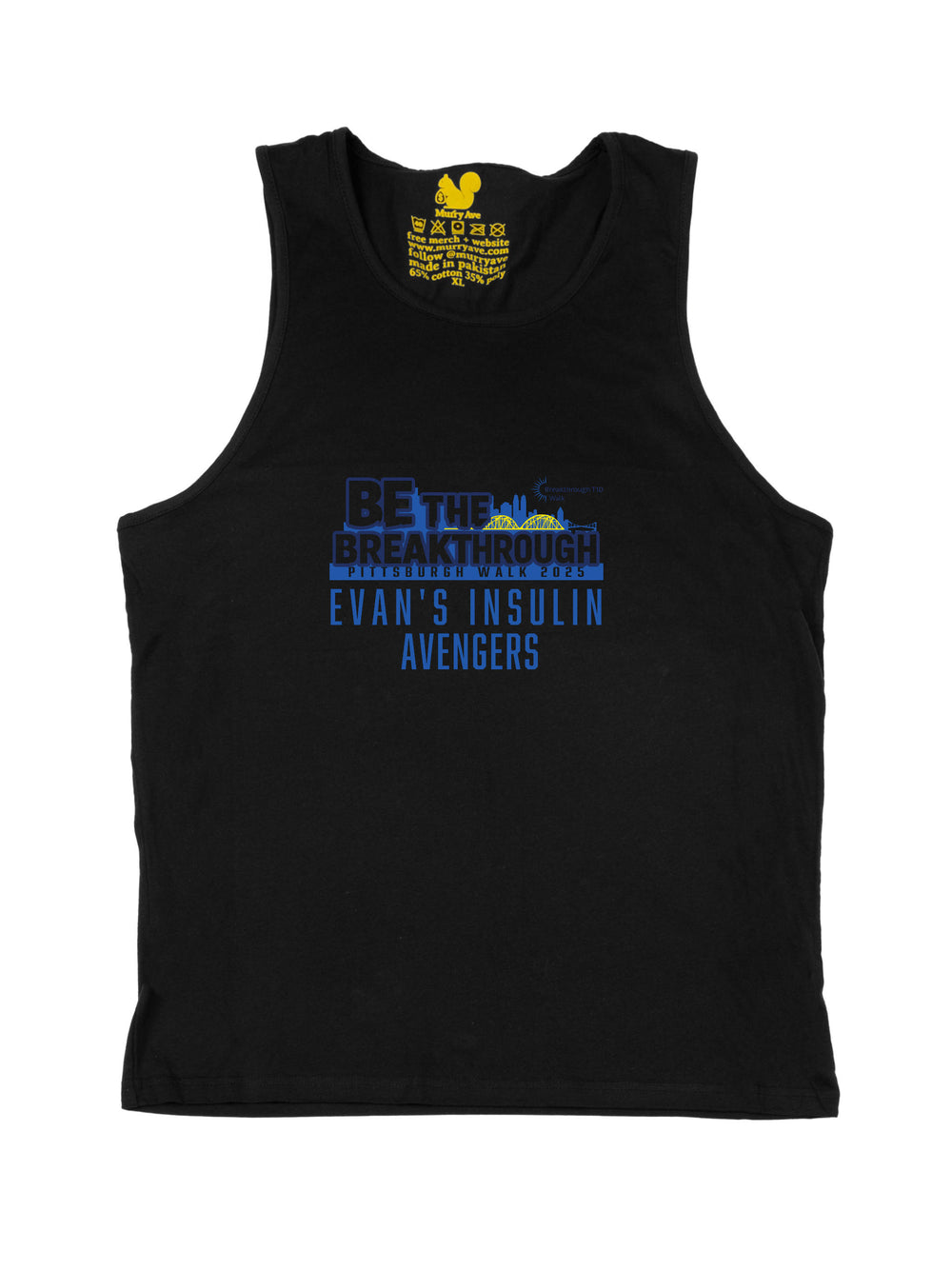 Evans Insulin Avengers Tank Top