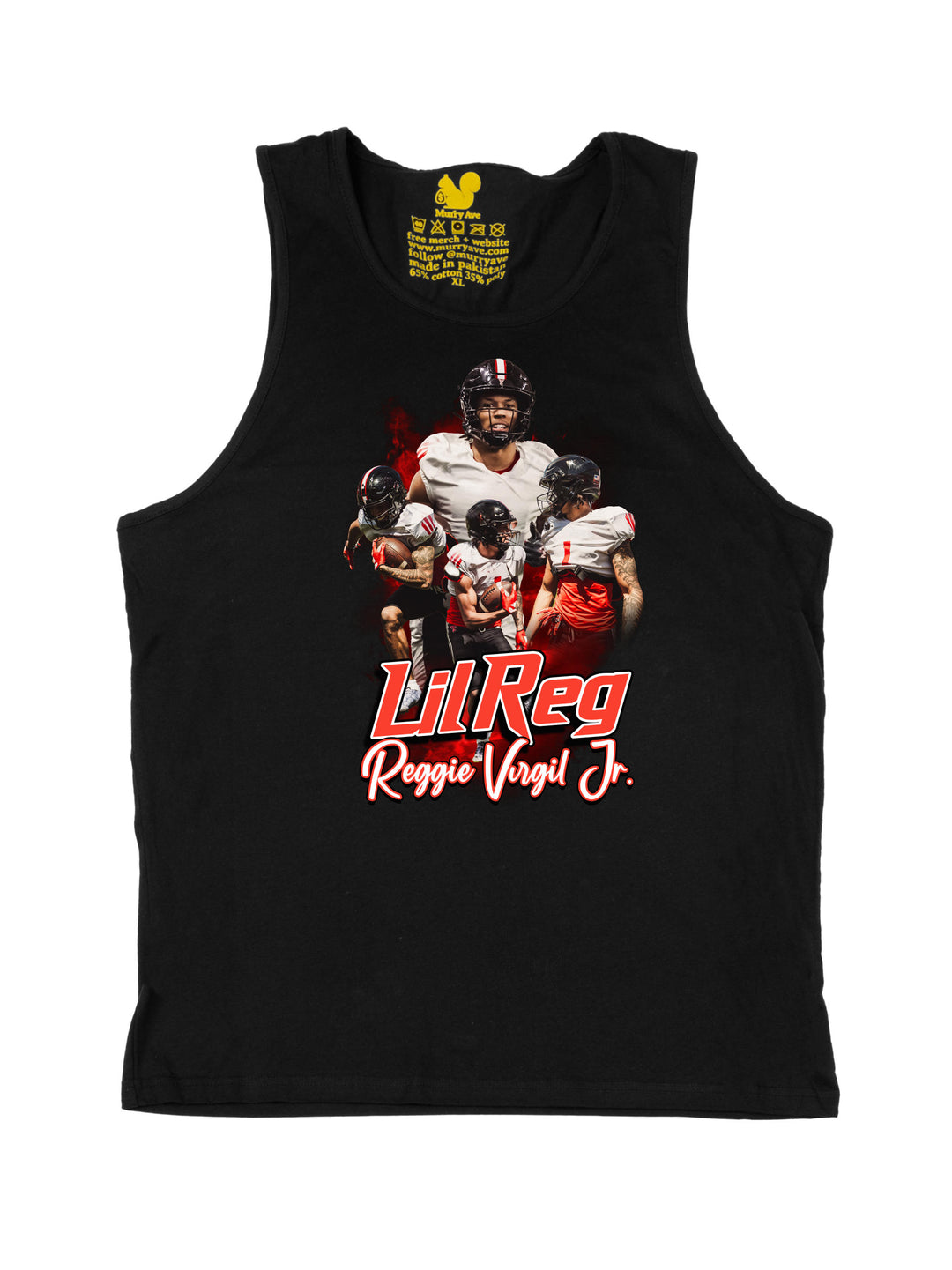 Reggie Virgil Jr Initials Tank Top