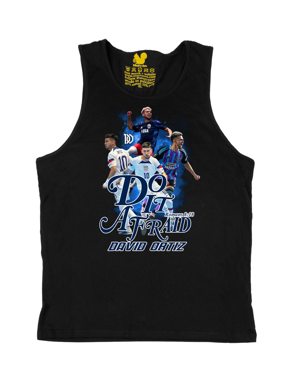 David Ortiz Collage Tank Top