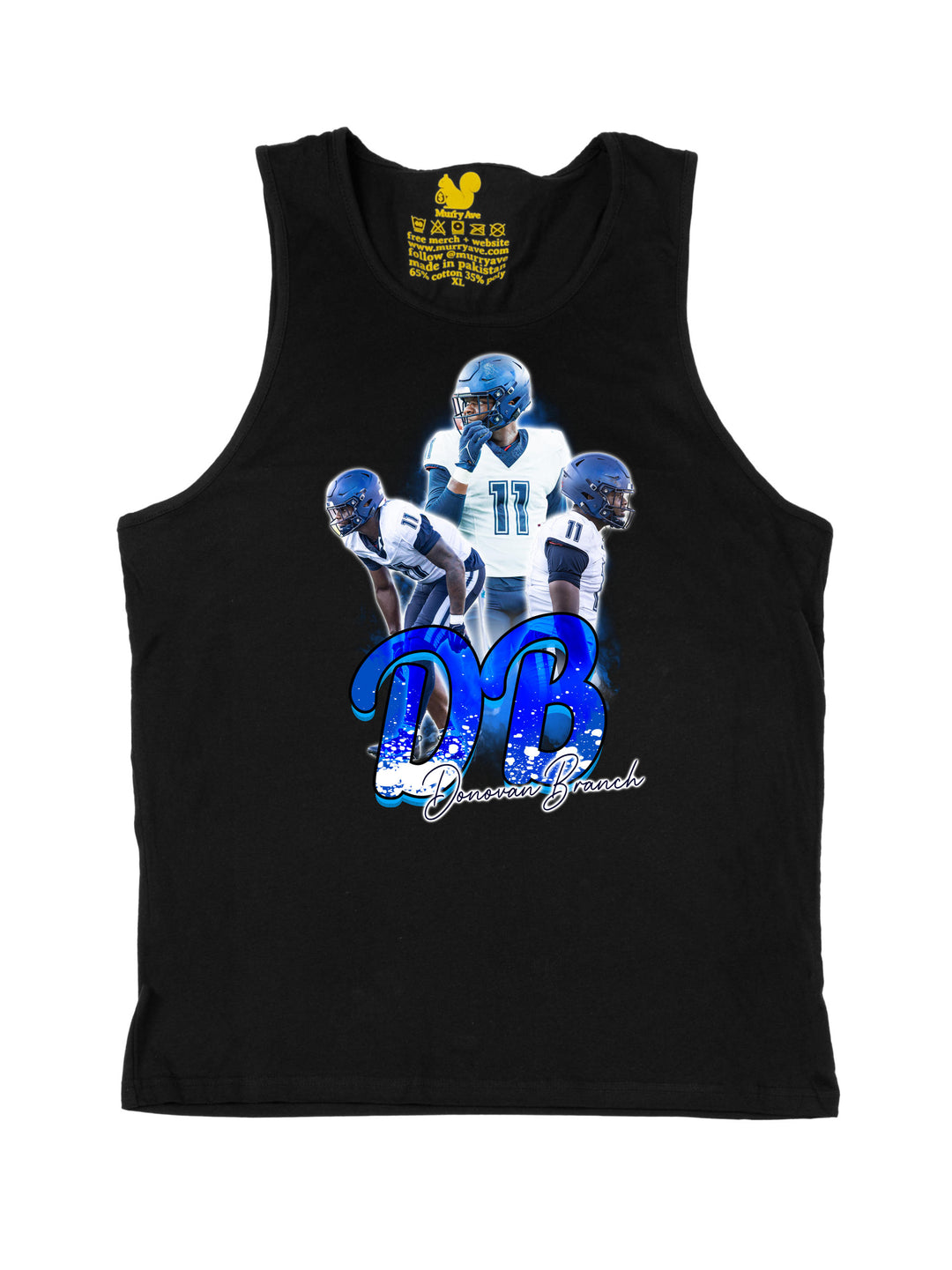 Donovan Branch Initials Tank Top
