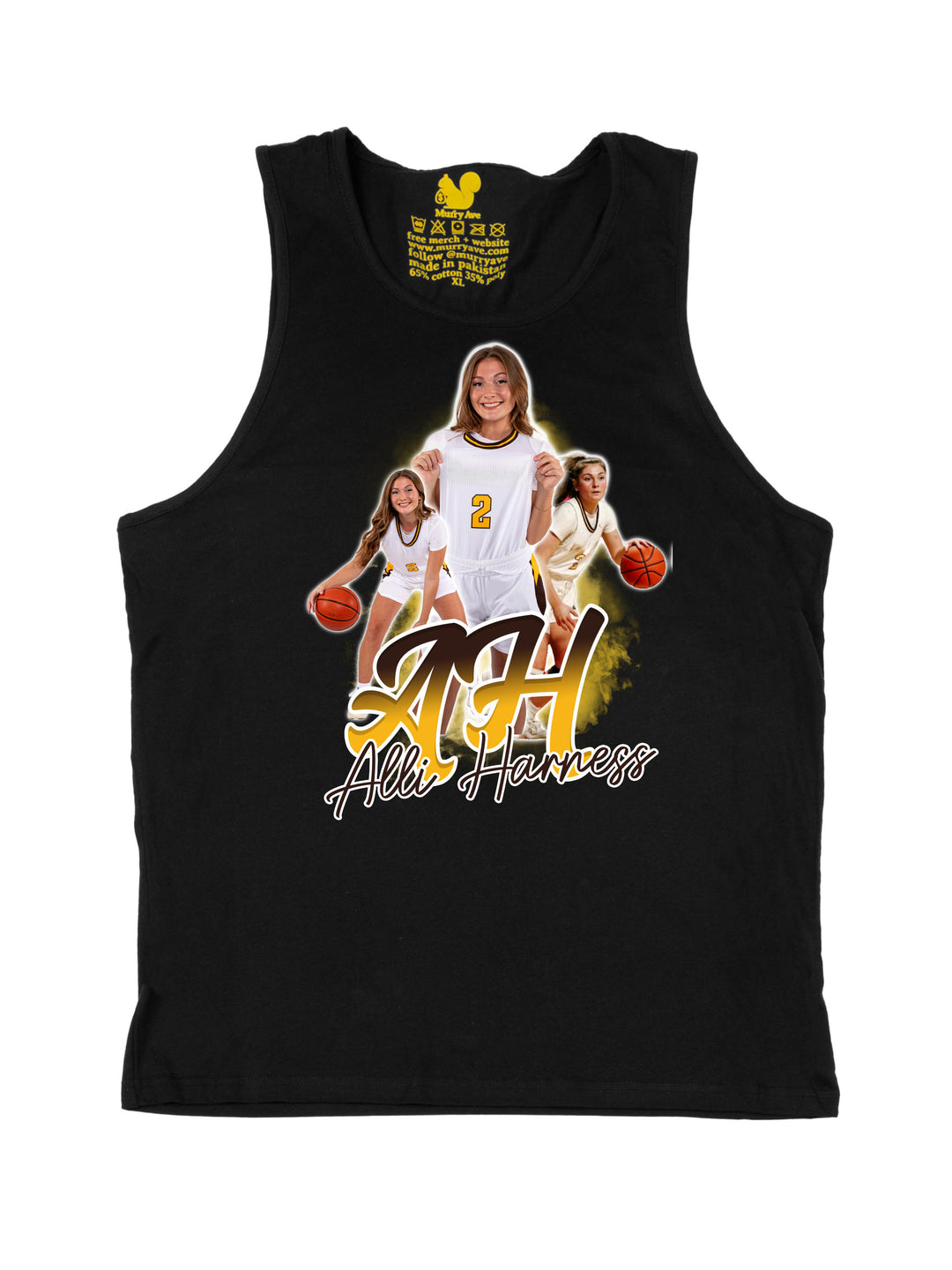 Allison Harness Initials Tank Top