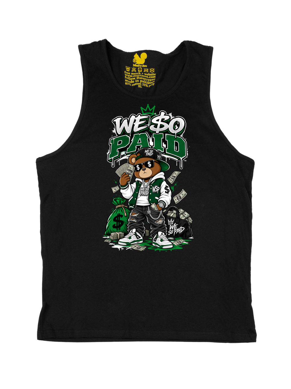 We So Paid Tank Top