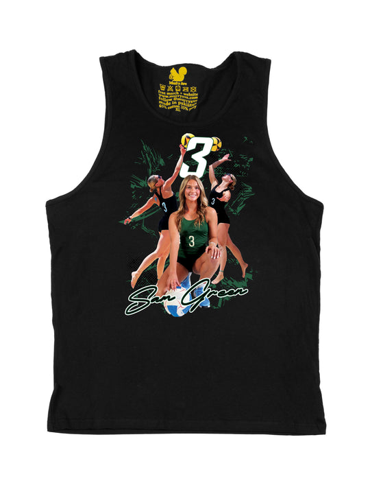 Samantha Green Tank Top
