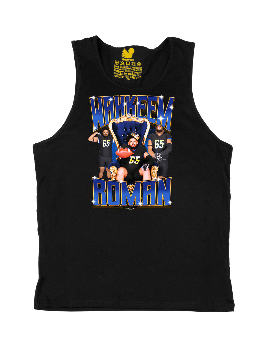 Wahkeem Roman Collage Tank Top