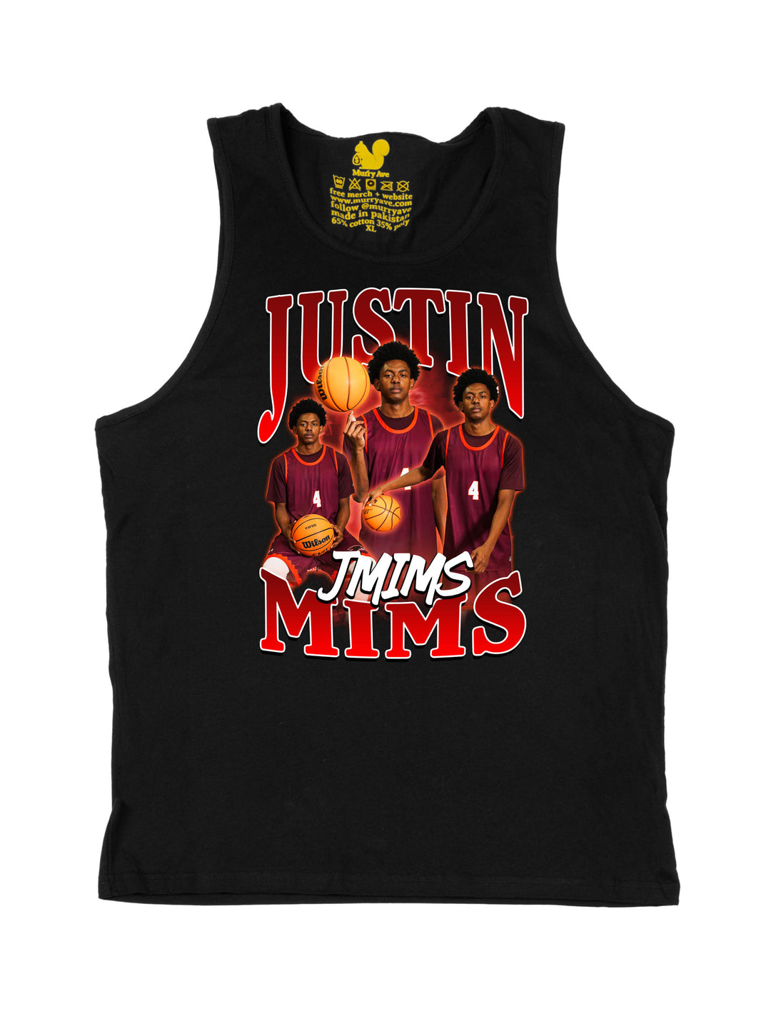 Justin Mims Collage Tank Top