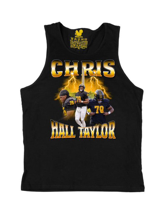 Chris Hall Taylor Collage Tank Top