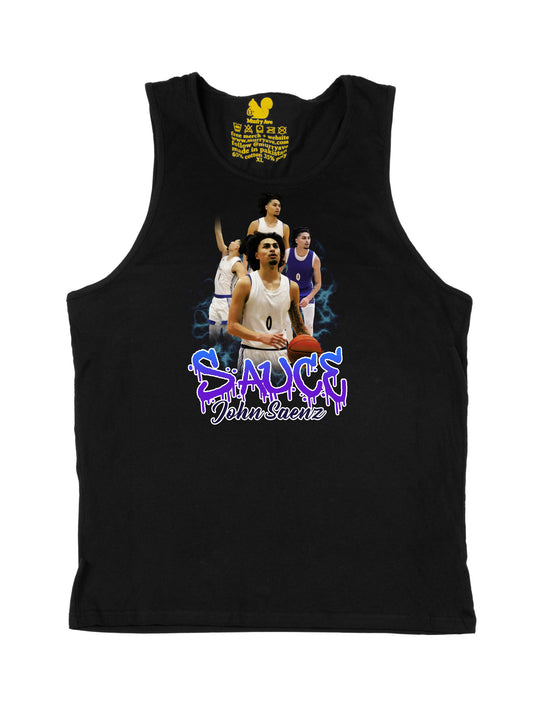 Jonathan Saenz Collage Tank Top