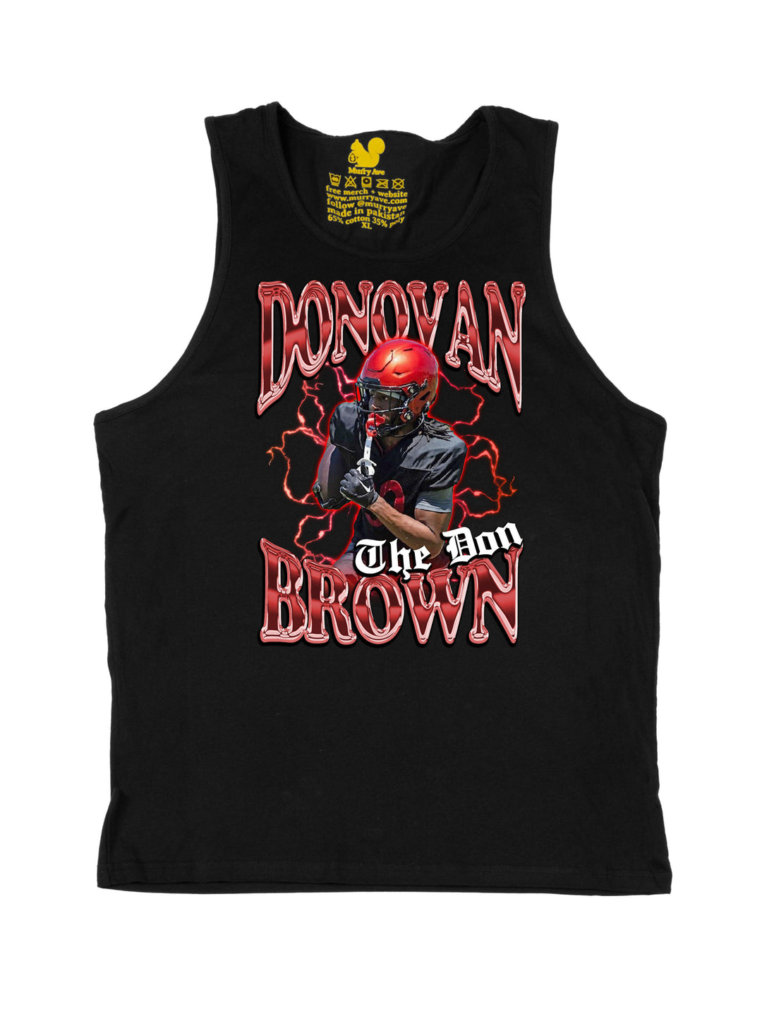 Donovan Brown Collage Tank Top