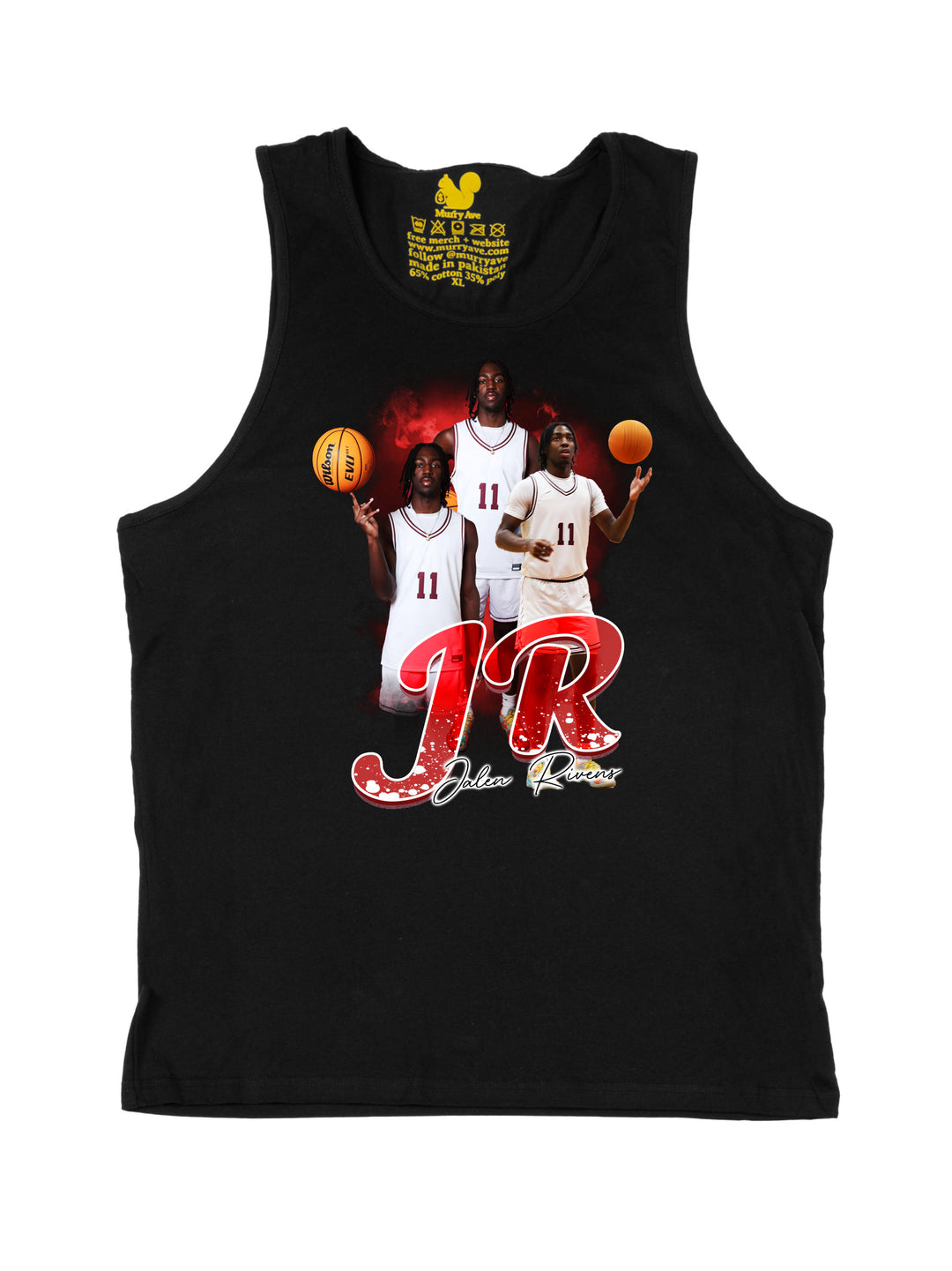 Jalen Rivens Initials Tank Top