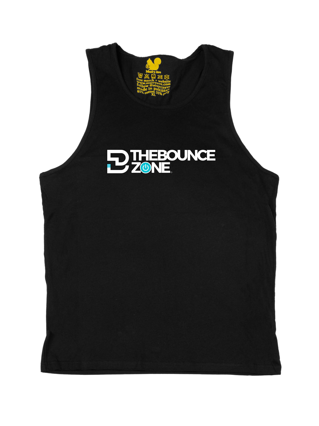 Bounce Zone White Logo Tank Top