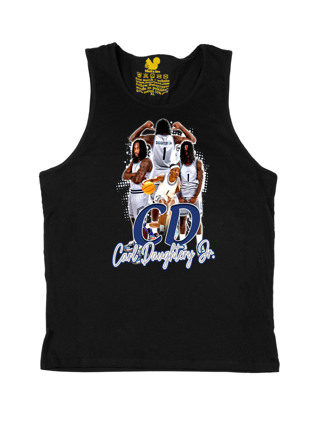Carl Daughtery Jr Initials Tank Top
