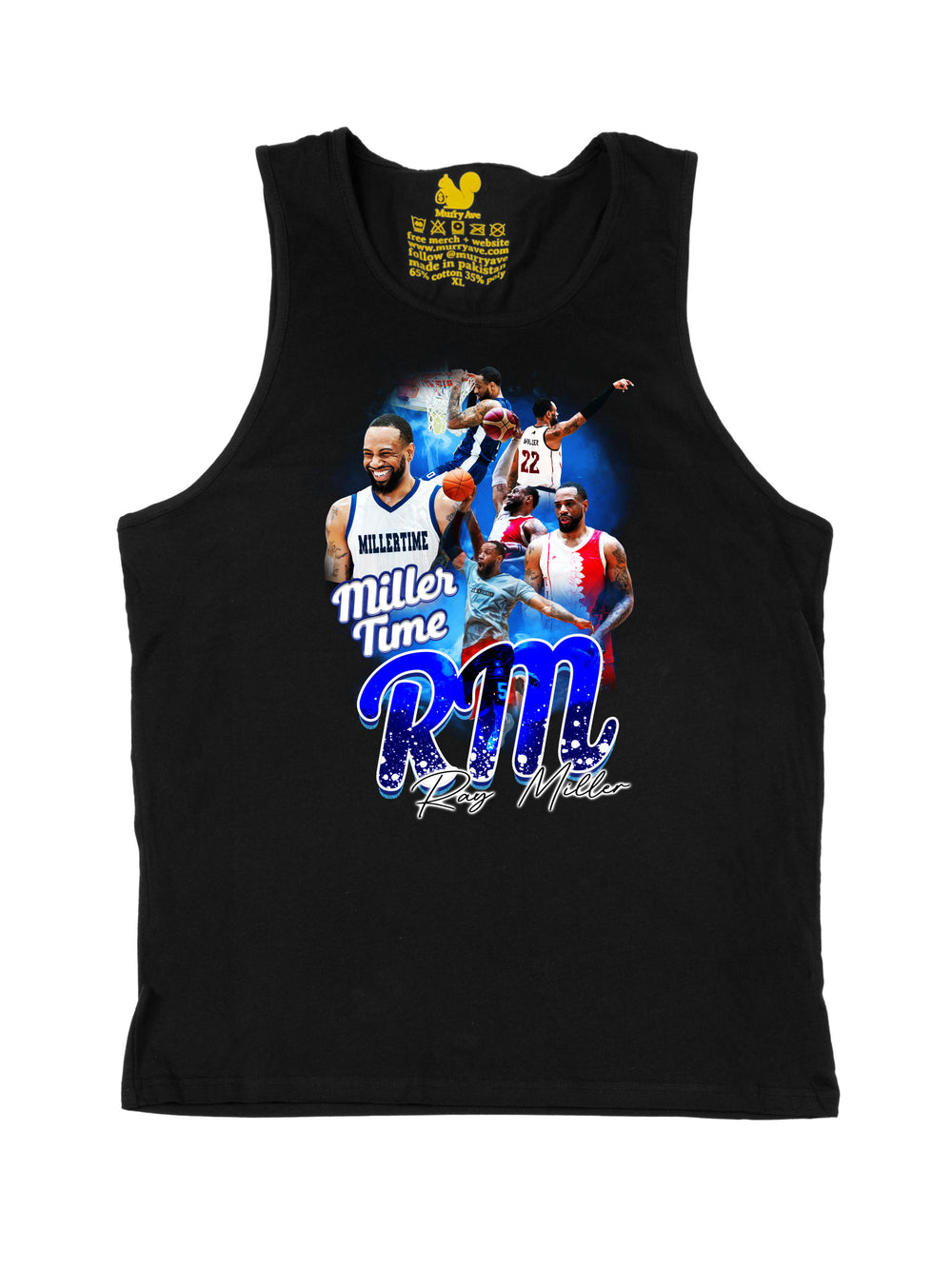 Ray Miller Initials Tank Top