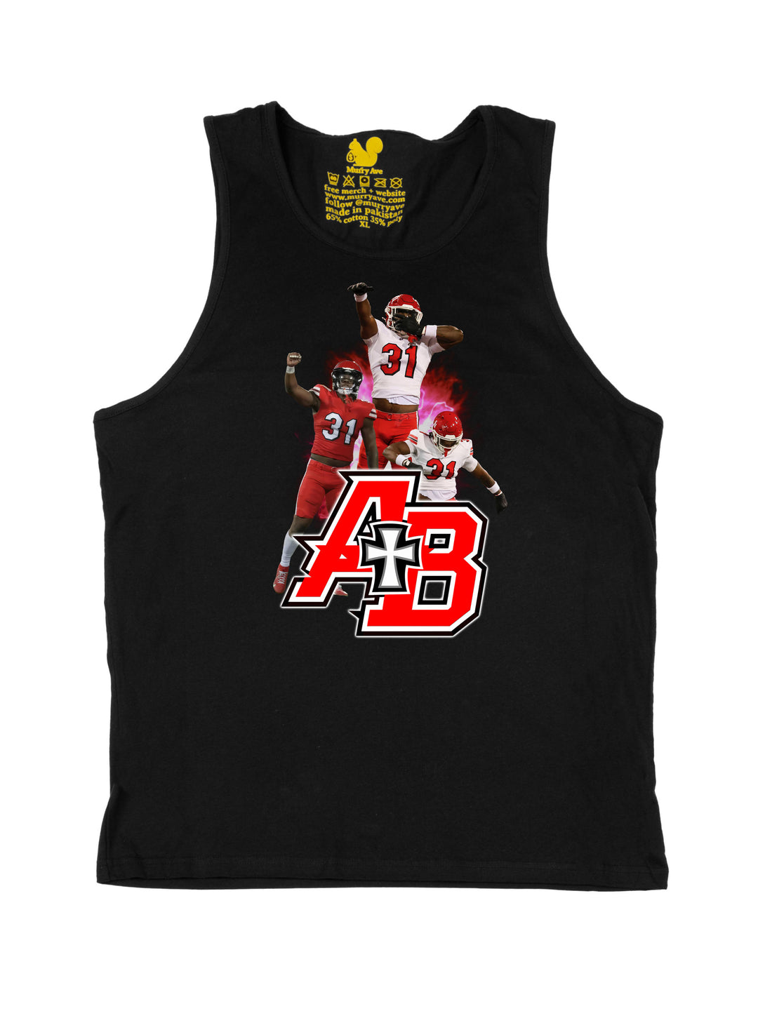Anthony Brackenridge Collage Tank Top