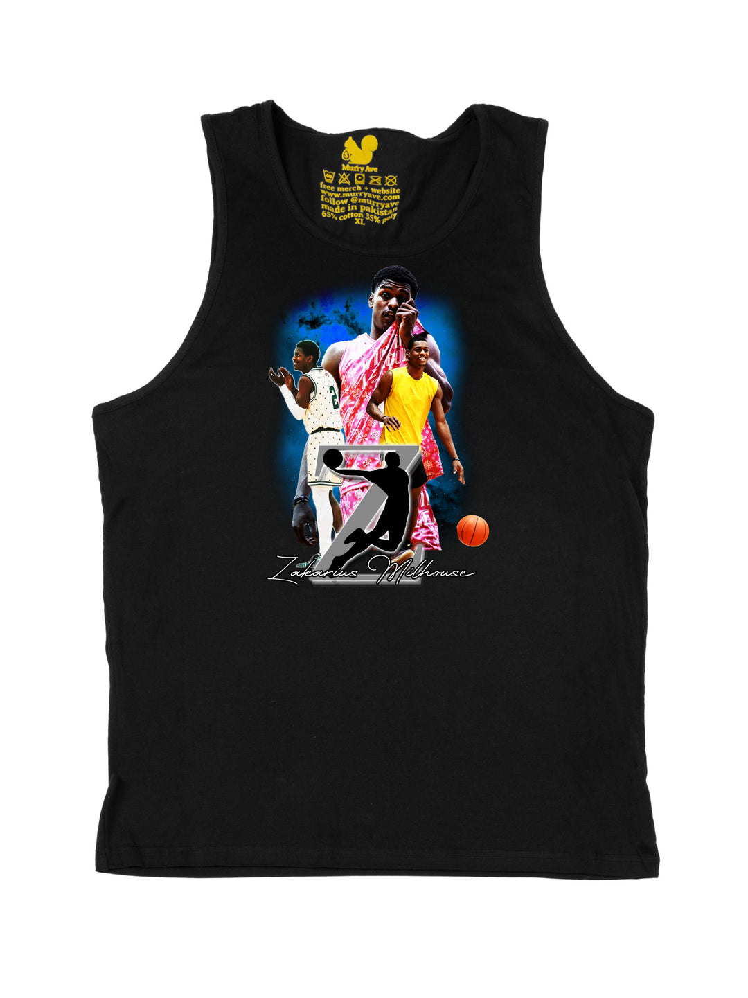 Zakarius Milhouse Collage Tank Top
