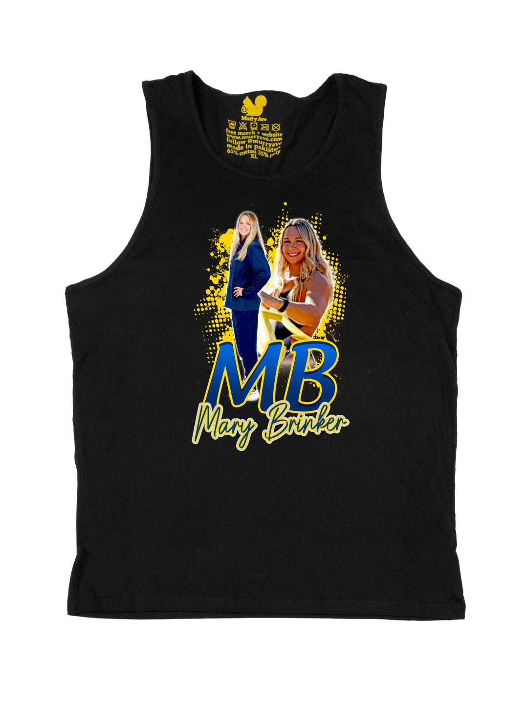 Mary Brinker Initials Tank Top