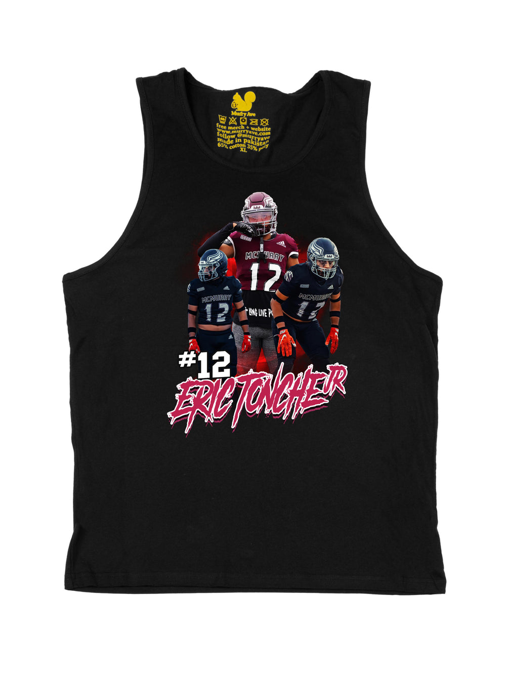 Eric Tonche Collage Tank Top