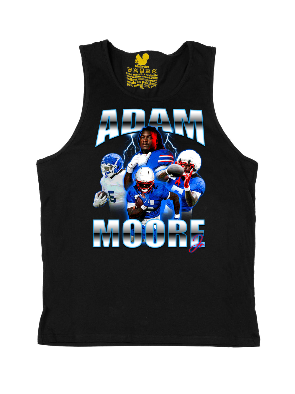 Adam Moore Collage Tank Top