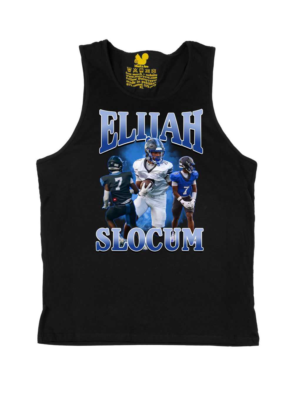 Elijah Scolum Collage Tank Top