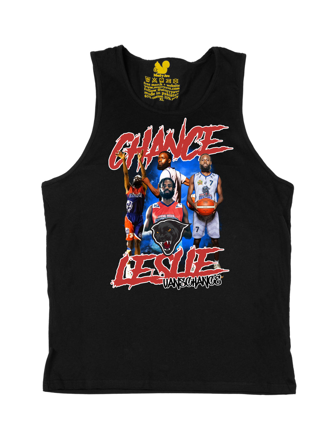 Chance Leslie Collage Tank Top